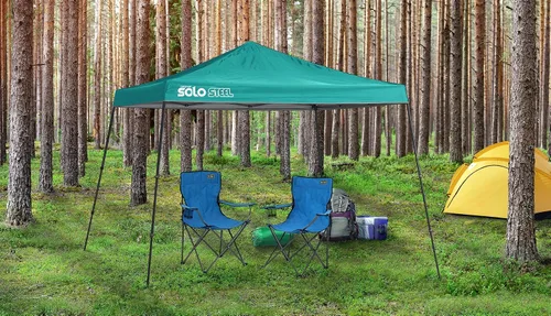 Miniatura 2 de Quik Shade Solo Steel - Toldo de pierna inclinada de 11 x 11 pies