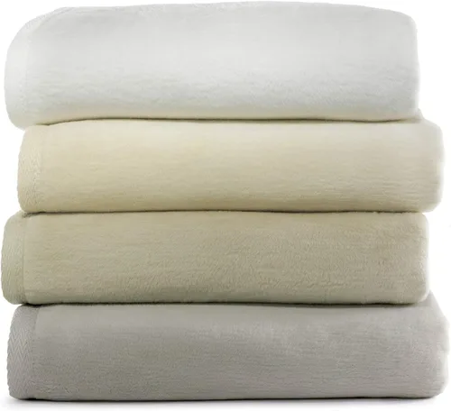 Miniatura 5 de Peacock Alley - Cobija de lujo de algodón para todas las estaciones – 100% algodón mullido de fibra larga para sofá, cama y cuna - Twin/Twin XL