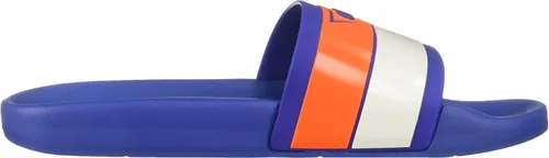 Miniatura 6 de GUESS Sandalias Edeno Slide para hombre, Azul (Medium Blue)