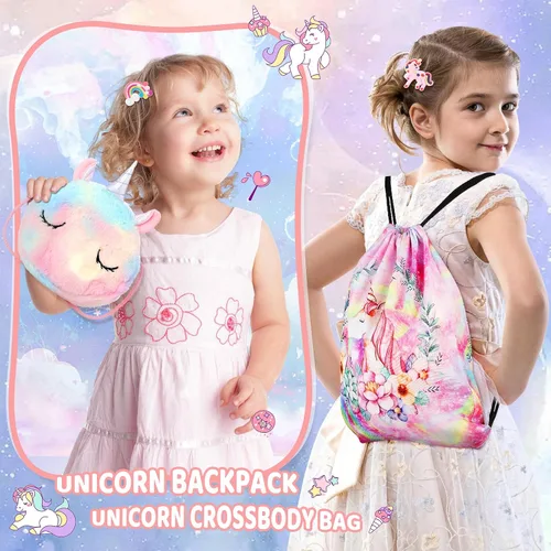 Miniatura 4 de Juguetes de unicornio para niñas de 4 a 6 años de edad, 5, 6, 7, 8, 9, 10 años, regalos de cumpleaños, jardín de infantes, regalo de graduación