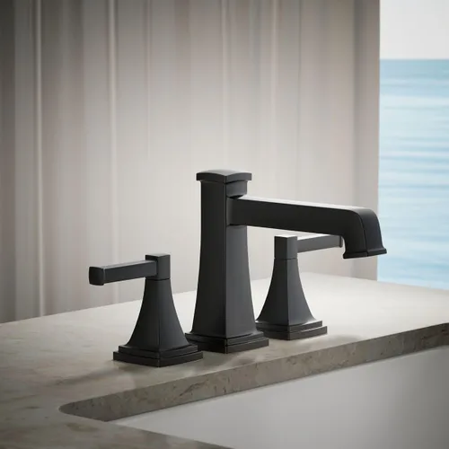 Miniatura 2 de KOHLER RELLENO DE BAÑO DE MONTAJE EN CUBIERTA RIFF® 2H Mate negro