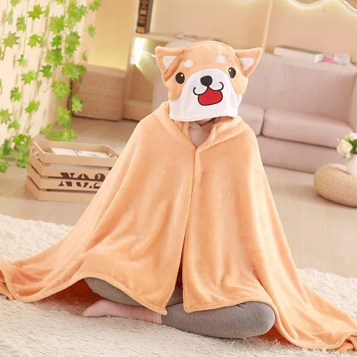 Miniatura 8 de Coriresha - Sudadera con capucha para niños, estilo perro, con orejas de perro en 3D y cola de perro, manga larga