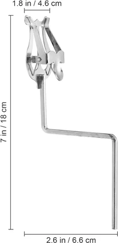 Miniatura 2 de Vaguelly Carpeta de puntuación de saxofón, soporte portátil para saxofón alto tenor para practicar principiantes banda de música