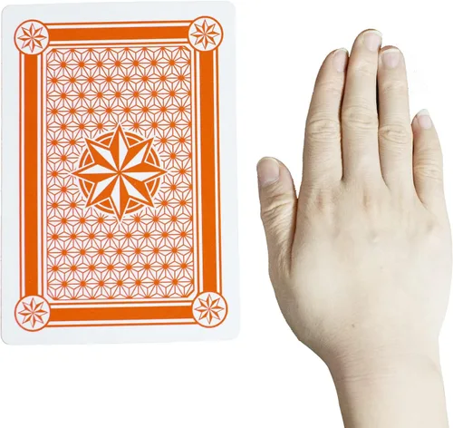 Miniatura 3 de SUUJI Juego de cartas de juego grandes, mazo gigante, de 5 x 7 pulgadas, juego de cartas de juego súper grande, puente, cartas de juego de póquer