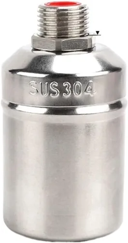 Miniatura 4 de 304 Stainless Steel Automatic Float Valve - 1/2" 3/4" 1" Ball Valve, Internal Mount for Water Tower Tank Level Control(1/2",Side Water Inlet)