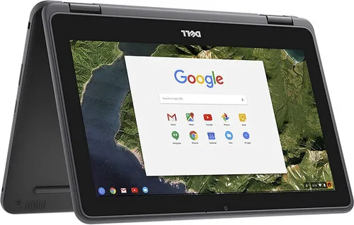 Miniatura 2 de Dell 2021 Chromebook convertible 2 en 1 con pantalla táctil de 11.6 pulgadas, procesador Intel Celeron de hasta 2.48 GHz, 4 GB Ram 16 GB SSD, HDMI