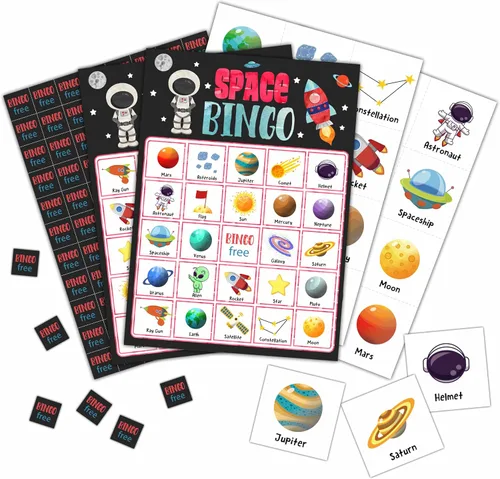 Miniatura 8 de Tarjetas de bingo de jubilación, juego de jubilación para 24 jugadores, actividades de oficina para familiares y amigos, suministros de regalos