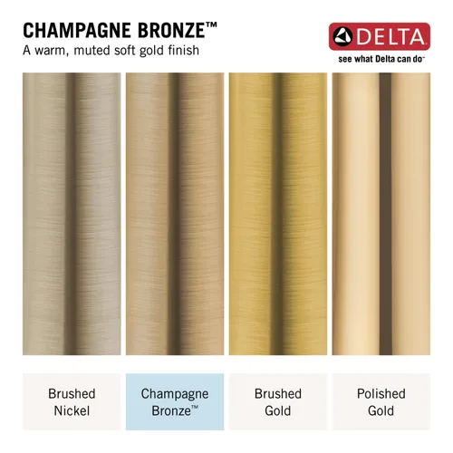 Miniatura 6 de Delta Grifo Clarifi Accesorio de filtro de ducha estándar dorado con cartucho de filtro adicional