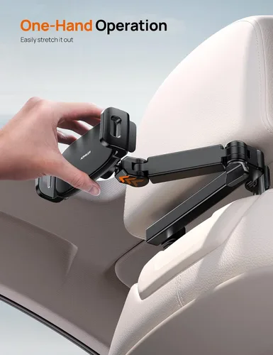 Miniatura 5 de Aomiker Soporte para iPad reposacabezas de automóvil – [Brazo extensible] Soporte ajustable para tablet 2025 para asiento trasero del automóvil