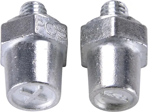 Miniatura 14 de Ampper Postes de carga de terminal de batería de poste lateral de latón macho de 3/8"-16 roscas, poste lateral estándar adaptador de poste