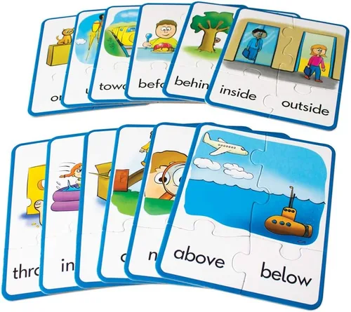 Miniatura 4 de Junior Learning JL245 Rompecabezas de Preposiciones, Multicolor
