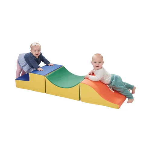 Miniatura 13 de ECR4Kids SoftZone Traversing Trio Climber, juego para principiantes, surtido, 3 piezas Variado