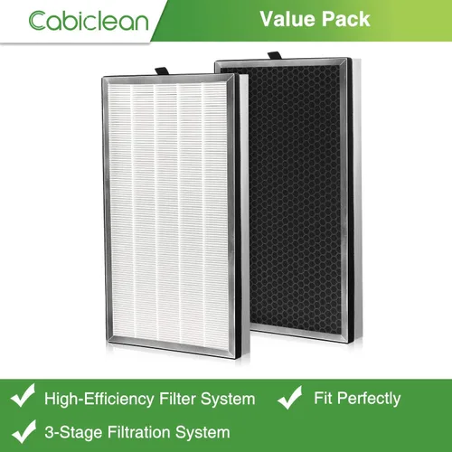 Miniatura 7 de Filtro de repuesto 112 compatible con MA Series 112 V2.0 Air Purifie-r para polen, humo de fuego silvestre, filtro de carbón activado HEPA 3 en 1, 1