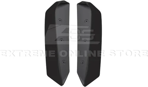 Miniatura 8 de Repuesto para modelos Chevrolet Corvette C8 2020 Par de mimbres adicionales de alerón de tapa trasera de maletero estilo Z51
