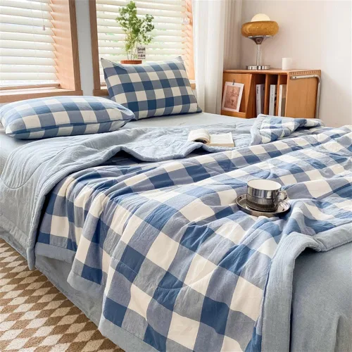 Miniatura 6 de Morbuy Quilt Lightweight Comforter Summer Quilt Soft Bedspread for King Queen Twin Full Size Bed, Washable Quilts Quilted Blanket for All Season