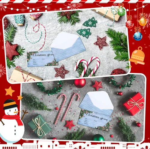 Miniatura 3 de Cholemy 500 sobres de ofrenda de Navidad para iglesia – 6.3 x 3.1 pulgadas diezmos y sobres de oferta para donación de diezmos religiosos