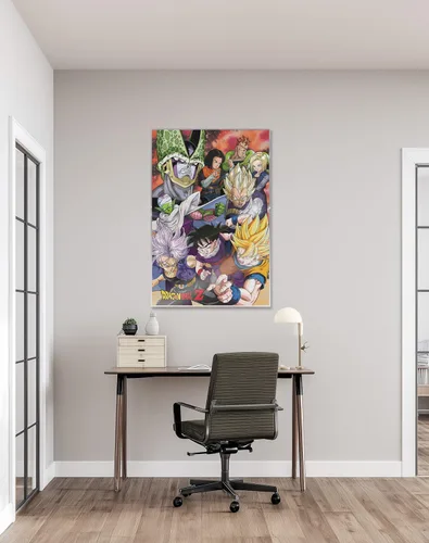 Miniatura 6 de Dragonball Z - Póster impreso para serie de televisión (personaje de la Saga de Celdas (Tamaño: 24 x 36 pulgadas) (póster laminado)