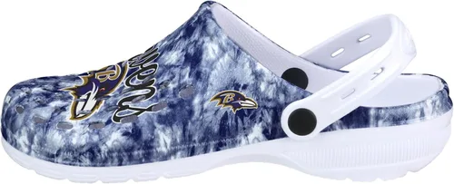 Miniatura 2 de FOCO NFL Womens NFL Team Logo Cloudie Garden Water Sandals Shoes Slipper Clogs with Strap