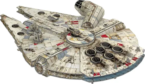 Miniatura 5 de 4D Cityscape Kits de modelo de papel 3D de Star Wars (Millennium Falcon)