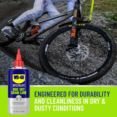 Miniatura 6 de WD-40 Bike - Lubricante para bicicletas de todas las condiciones, limpiador para bicicletas, desengrasante, lubricante seco y húmedo