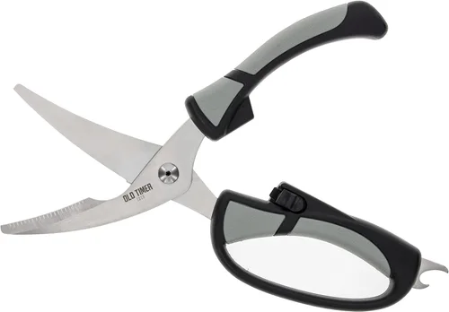 Miniatura 2 de Old Timer Tijeras de juego Trail Boss con construcción resistente, funda moldeada personalizada, apertura asistida por resorte, muesca de rotura