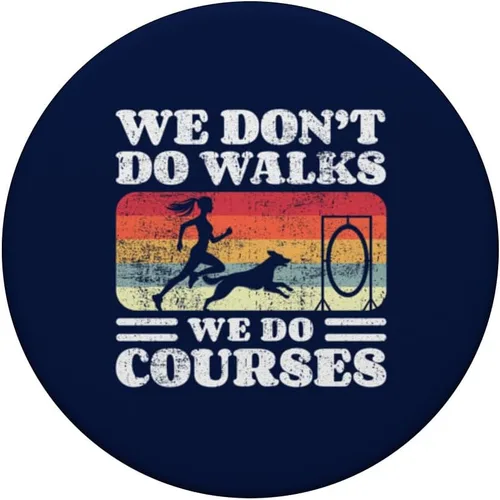 Miniatura 3 de Agility Handler - Dog Agility Courses - Humor Dog Agility PopSockets Adhesive PopGrip