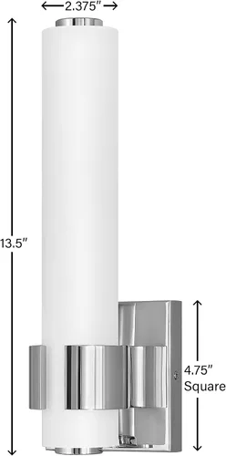 Miniatura 3 de Hinkley Aiden Collection - Lámpara LED integrada de 13.5 pulgadas, 20 W, cromada
