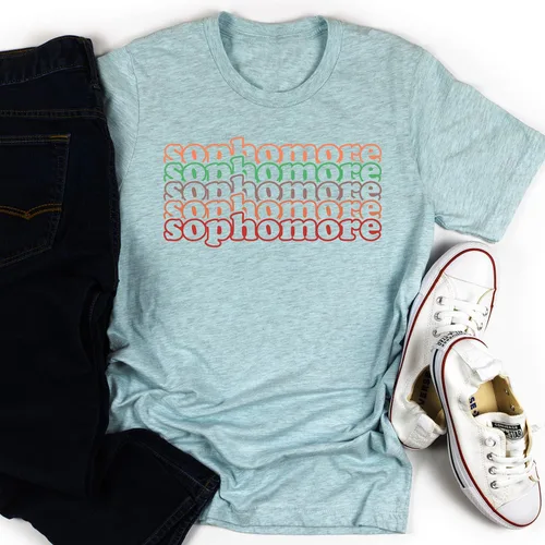 Miniatura 4 de Sophomore Shirts for Back to School Wear, Orientations, Pep Rally & School Events - Several Styles and Sizes