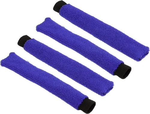 Miniatura 7 de PATIKIL Cotton Feeling Badminton Towel Grip Nylon Tennis Racket Overgrip Racquet Grip Hand Glue Anti-Skid Sweatband for Golf Bike Handle Negro