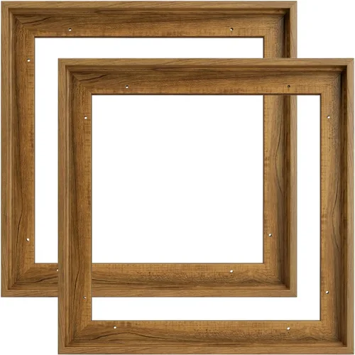 Miniatura 33 de Marco flotante para pintura en lienzo de 5 x 7 pulgadas con 0.6 a 0.8" de profundidad, paquete de 3 marcos flotantes para impresiones en lienzo