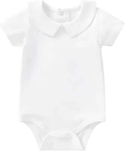 Miniatura 153 de pureborn Mameluco de algodón súper suave para bebés niños y niñas de 0 a 24 meses