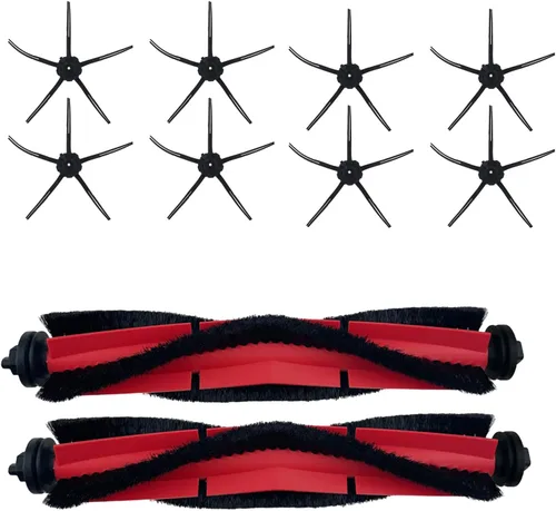 Miniatura 12 de Kit de accesorios compatible con Roborock Q5 Robot Aspirador Piezas de Repuesto 1 Cepillo Principal 4 Cepillo Lateral 2 Bolsa de Polvo Bolsa