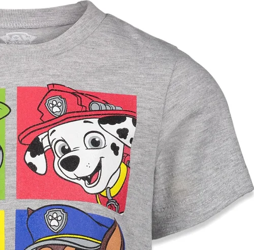 Miniatura 5 de Paw Patrol Rocky Rubble Marshall 2 Pack T-Shirts Toddler to Big Kid