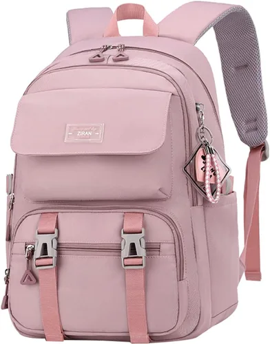Miniatura 16 de JiaYou Mochila Casual para Adolescentes, Niñas, Mochila para la Escuela Secundaria, Mochila Diaria, para Mujeres, Bolsa de Viaje para Portátil, 1#