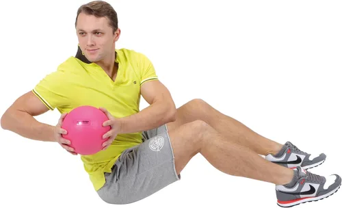 Miniatura 5 de Gymnic Heavy MED 4 - Pelota de ejercicio recreativo de vinilo magenta