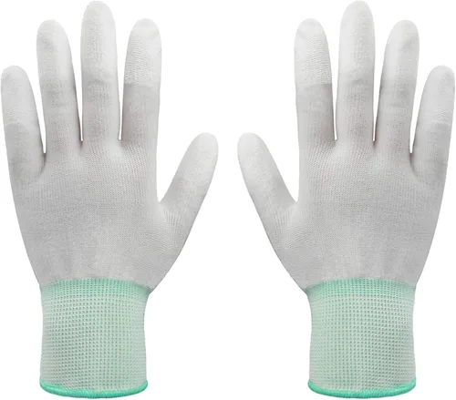 Guantes de acolchado para costura de movimiento libre, guantes diseñados para acolchar, manualidades, costura (pequeño, 1 par)