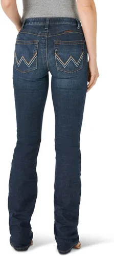 Miniatura 3 de Wrangler - Jeans Premium Patch Mae para mujer, ajuste por encima de la cadera