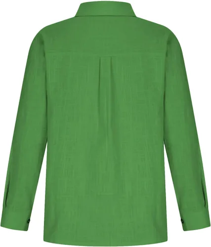 Miniatura 24 de SMIDOW Camisa de algodón y lino con botones para mujer