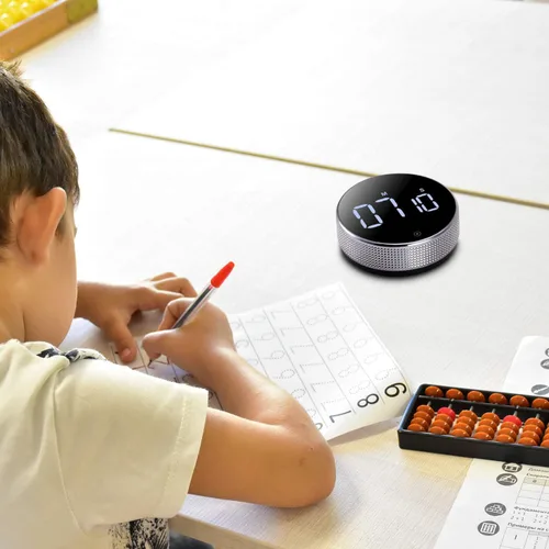 Miniatura 3 de Temporizadores, temporizador de cocina para niños, temporizador magnético digital de huevos para cocinar, con función de luz constante para aulas