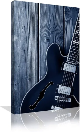 Miniatura 11 de Urttiiyy Arte de pared con música de guitarra, arte abstracto, impresiones en lienzo, arte para decoración del hogar para sala de estar, dormitorio