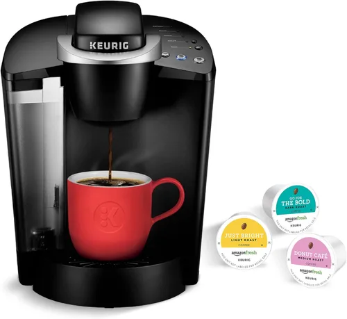 Miniatura 2 de Keurig K -Classic - Cafetera para Cápsulas K-Cup, para una sola taza de 6 a 10 oz / 177.44 a 295.74 ml. de tamaño de café, negro.