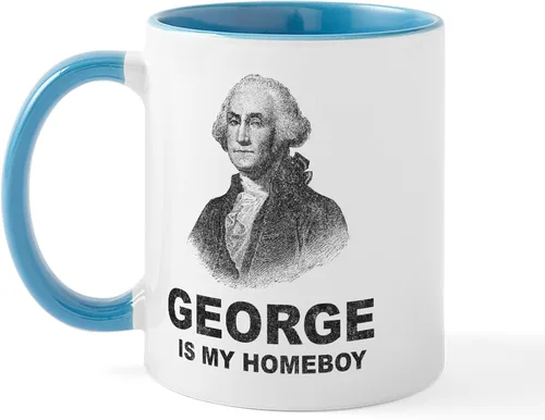 Miniatura 17 de CafePress George Washington 10 Mug 11 oz (325 ml) Ceramic Coffee Mug