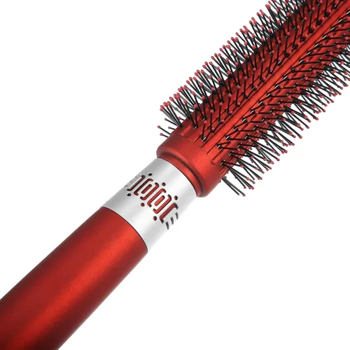 Miniatura 5 de VOCOSTE Peines para el cabello, cepillo de pelo redondo húmedo y seco, rojo