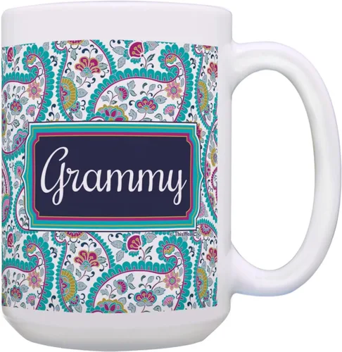 Miniatura 20 de ThisWear Gigi - Taza de café de cerámica de 11 onzas con asa para el Día de la Madre
