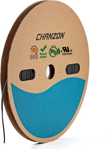 Miniatura 41 de Chanzon - Tubo termorretráctil de relación 3:1, 1-1/4" (30mm), grado marino, con revestimiento adhesivo impermeable, rollo de 4 pies