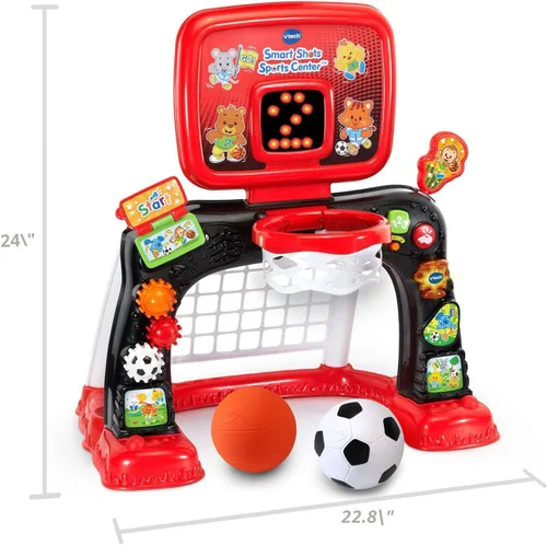 Miniatura 5 de VTech Centro deportivo Smart Shots (embalaje sin frustración), rojo
