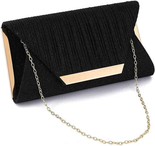 Miniatura 6 de Clutch Purse Handbag for WomenEnvelope Evening Bags With Detachable Chain for Wedding and Party