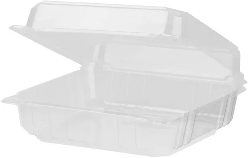 Miniatura 4 de Karat Earth KE-HC88PLA-1C Contenedor con bisagras PLA de 8"x8