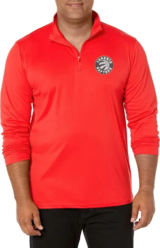 Miniatura 11 de Ultra Game Camiseta oficial de la NBA de manga larga con cremallera corta para hombre Color del