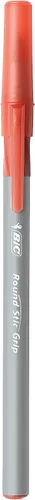 Miniatura 4 de BIC Round Stic Grip Xtra Comfort - Bolígrafos rojos, punta media (0.047 pulgadas), excelentes bolígrafos de escritura con agarre suave para una